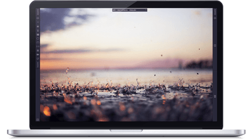 The Zipato web portal on a laptop